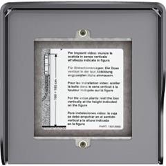 Obudowa natynkowa z daszkiem do paneli sfera 1 Moduł stalowoszara 350613