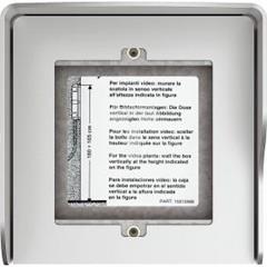 Obudowa natynkowa z daszkiem do paneli sfera 1 Moduł aluminium 350611