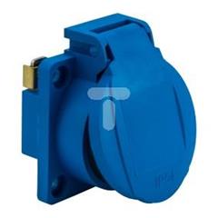 Gniazdo tablicowe 16A 2P+Z IP54 niebieskie VGT 201-06 51.301