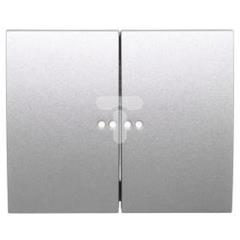 SISTENA LIFE Klawisz podwójny z podświetleniem metalic 771379