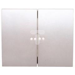 SISTENA LIFE Klawisz podwójny z podświetleniem pearl 771579