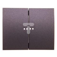 SISTENA LIFE Klawisz podwójny z podświetleniem choco 771279