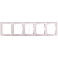 SISTENA LIFE Ramka pięciokrotna pionowa titan 771409