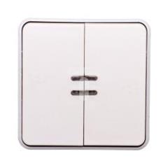 PLEXO55 Łącznik schodowy z podświeleniem biały / ecru 069626