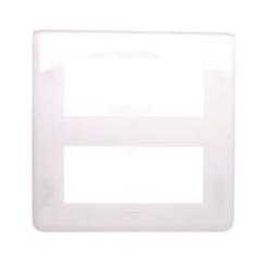 MOSAIC Ramka podwójna pozioma /5modułów/ biała 078830