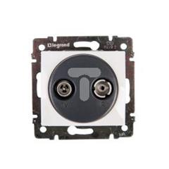 VALENA Gniazdo antenowe RTV końcowe białe 774433