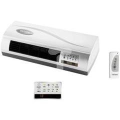 Kurtyna powietrzna moc 1000 W / 2000 W kolor srebrno-czarny VO0443