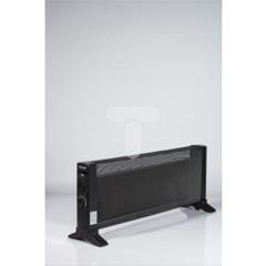 Grzejnik elektryczny moc 750 W / 1500 W kolor czarny VO0287