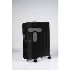 Grzejnik olejowy turbo+timer moc 11 żeberek 2500 W+400 W kolor czarny VO0727
