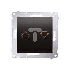 Simon 54 Przycisk żaluzjowy 16AX 250V antracyt DZP1A.01/48