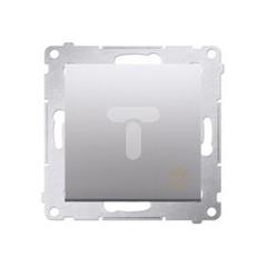 Simon 54 Przycisk /światło/ 16AX 250V srebrny mat DS1A.01/43