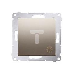 Simon 54 Przycisk /światło/ 16AX 250V złoty mat DS1A.01/44