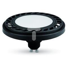 Żarówka LED ES111 gu10 czarna obudowa 9W 800lm ciepła biała  LUX05864