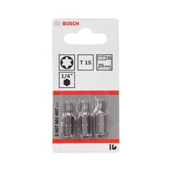Końcówki wkręcające BIT T15 EH 3PC 2607001607 /3szt./