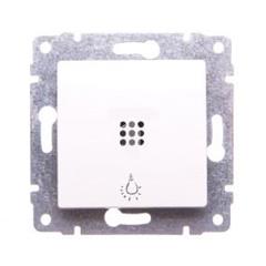 VENA Przycisk /światło/ podświetlany biały 520413