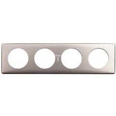 CELIANE Ramka poczwórna uniwersalna tytan 068904