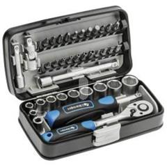 Zestaw nasadek końcówek wkrętakowych i akcesoriów 1/4 38 elementów HT1R462