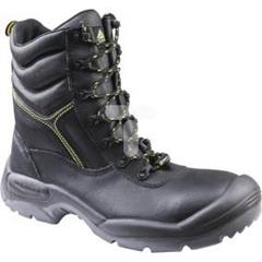 Buty robocze ze skórzany krupon barwiony gładki amagnetyczne S3 SRC kolor czarny rozmiar 42 CALYPS3NO42