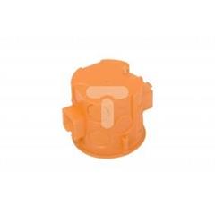 Puszka podtynkowa 60mm głęboka z wkrętami pomarańczowa S60DFw 33069008 /110szt./