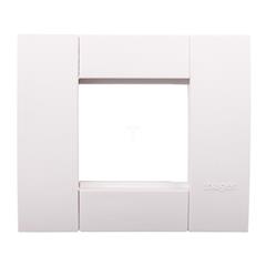 Ramka pojedyncza 45x45 biała do kanałów osprzętowych GT4519010