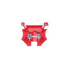 Złączka szynowa gwintowa ZSG ( ZUG ) 4,0mm2 czerwony 43409RD 