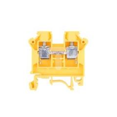Złączka szynowa 2-przewodowa 10mm2 żółta NOWA ZSG 1-10.0Nz 11521314