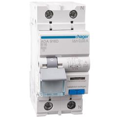 Wyłącznik różnicowo-nadprądowy 2P 16A B 0,03A typ A ADA916D