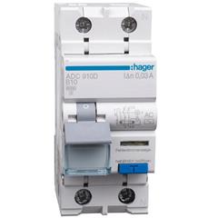 Wyłącznik różnicowo-nadprądowy 2P 10A B 0,03A typ AC ADC910D