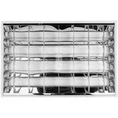 Oprawa nasufitowa rastrowa 4x18W G13 Ikl. 230V IP20 KASTOR VLA EVG 899270