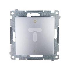 Simon 54 Łącznik dwubiegunowy srebrny mat DW2A.01/43 WMDL-020x2x-043