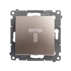 Simon 54 Łącznik jednobiegunowy złoty mat DW1A.01/44 WMDL-010x2x-044