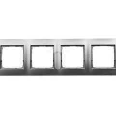 Simon 54 Premium Ramka poczwórna uniwersalna złoty mat DRK4/44 WMDZ-0140xK-044