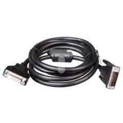Kabel przedłużający DVI-D Dual Link Typ DVI-D(24+1)/DVI-D(24+1), M/Ż czarny 2m AK-320200-020-S