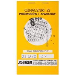 Znaki samoprzylepne ZS D12/L1 E04ZP-02030400500
