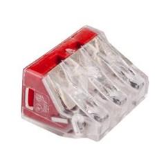 Szybkozłączka 3x 2,5-6mm2 transparentna 773-173 /50szt./