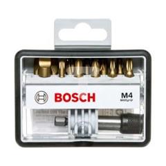 Zestaw końcówek wkręcających ROBUST SET M4(PH,PZ,T,SP) 13PC MAXGRIP 2607002580 /13szt./
