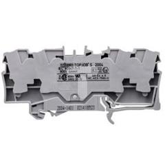 Złączka szynowa 2-przewodowa 16mm2 szara 2016-1201 TOPJOBS 