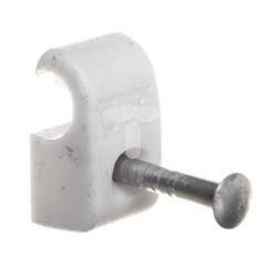 Uchwyt do kabli /4-7mm/ z gwoździem 2x18mm 2025 18 LGR 2228610 /100szt./