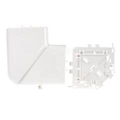 Naroże kanału płaskie regulowane DLP 35x105 białe 010784