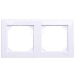 Merten System M Ramka podwójna pozioma i pionowa biała MTN478225