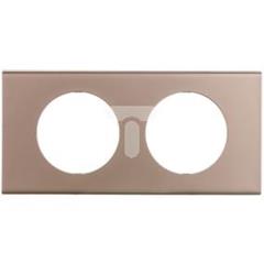 Ramka 2x stal niedz. metal Poziomy i pionowy 069112