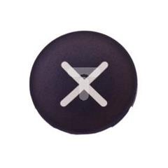 Wkładka przycisku 22mm płaska czarna z symbolem ZWIEKSZANIE M22-XD-S-X4 218170