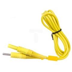 Przewód pomiarowy 1,2m żółty /wtyki bananowe/ (MZC-2) WAPRZ1X2YECC