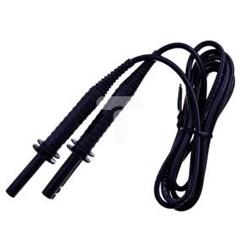 Przewód pomiarowy 1,8m czarny ekranowany 5kV /wtyki bananowe/ WAPRZ1X8BLBB