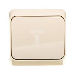 Prima Łącznik 1-biegunowy beżowy IP20 WNt-100P WDE001110