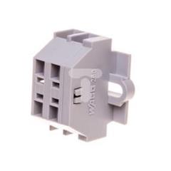 Złączka 2-przewodowa 1,5mm2 szara mocowanie srubowe 260-102 