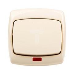 Bingo Łącznik 1-biegunowy beżowy IP20 WPt-1BS WPT1BS02