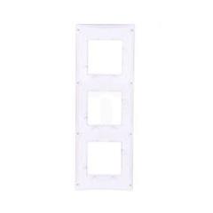 Unica Plus Ramka potrójna róż piaskowy pionowa MGU6.006V.867