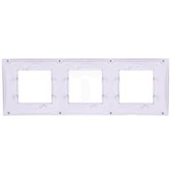 Unica Plus Ramka potrójna terra manganowa pozioma MGU6.006.824