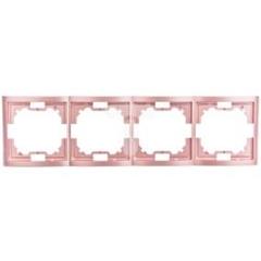 Simon Classic Ramka poczwórna pionowa miedź metalizowana MR4P/24 WMYZ-0141xx-M012